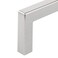 Richelieu Hardware BP87396195 Lambton Collection 3 34inch 96 mm CentertoCenter Brushed Nickel Modern Rectangular Cabinet and Drawer Pull Handle for Kitchen Bathroom and Furniture