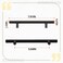 SANATO 12 Pcs 8 Inch 5 Inch Hole Center Matte Black Cabnet Pulls Kitchen Cabinet Handles Made of Stainless Steel Ideal for Cabnet Drawer Cupboard
