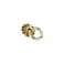 Savagrow 6pcs Antique Brass Drop Ring Pulls Vintage Round Dresser Pull Ring Gold Ring Drawer Pulls