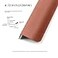 Shozafia 4 Pack Finger Pulls for Cabinets Finger Handles Drawer Edge Tab Pull Modern Dresser Long Concealed Handles Kitchen Cabinet Hardware 472120mmRed