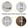 FIGO HOME Silver Cabinet Handles Bar Cabinet Pulls 5 Inch Hole to Hole 4 Pack Silver Drawer Pulls Brushed Nickel Cabinet Pulls 5 Inch Kitchen Cabinet Handles for Dresser Kitchen Cabinet Hardware