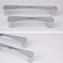 Sinyiol Drawer pulls knob Furniture Door Handle Cabinet Closet Wardrobe Door Bathroom pulls 6Pack Diamond Hole Bling Modern European Style Dressing Table Pull Bright Chrome 5 Hole Centers
