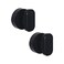 Skyscraper SelfStick Instant Kitchen Cabinet Handle Pulls Refrigerator Door Frige Sliding Door Sliding Glass Windows Extension Handle with Adhesive 2pcsSet CD457255 Small BlackCD603102