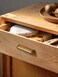 SORWDUERM 2 Pack 3 lnch76mm Antique Brass Cabinet Cup Pulls Kitchen Hardware Cabinet Handles Drawer Pulls Bathroom Cupboard Drawer Handles