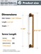 SORWDUERM 5 Pack Antique Brass Cabinet Pulls Square 756192mm Hole Center Retro Vintage Cabinet Handles Drawer Pulls Cupboard Kitchen Hardware