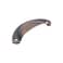 Sscon 10Pcs Antique Shell Cup Handles Red Bronze Cup Dresser Pull for Kitchen Furniture Decoration