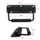 Sscon 5 x 1 Spring Loaded Pull Handles Black Heavy Duty Tool Box Handles Trunk Surface Mounted Pull Handles with 15mm Thickness PVC Grip 2 Packs