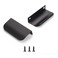 sunlithor Dresser Drawer Pulls Kitchen Matte Black Cabinet Pulls Handles Hardware Closet Square Bar Drawer 5Pack Easy to Install 315inch 80mm