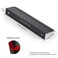 sunlithor Edge Finger Pulls for Cabinets Peel and Stick on Kitchen Drawer Pull Hidden Invisible Flat Self Adhesive No Drill Handle Pack of 5 Black 6 inch Overall Length Easy Installation