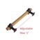 T Tulead 4PCS Wood Cabinet Handles Pulls Adjustable Hole Drawer Handles Max Hole Center 5Inch