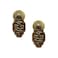 Tiazza 2Pcs Chinese Style Vintage Furniture Drawer Windows Thickened Brass Pulls Handle Jewelry Box Wardrobe Door Small Handle Antique Bronze