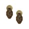 Tiazza 2Pcs Chinese Style Vintage Furniture Drawer Windows Thickened Brass Pulls Handle Jewelry Box Wardrobe Door Small Handle Antique Bronze