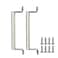 Tokatuker 2 Pack Door Pull 712 inches19cm Stainless Steel Kitchen Bathroom Tube Handle Medium