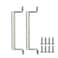 Tokatuker 2 Pack Door Pull 712 inches19cm Stainless Steel Kitchen Bathroom Tube Handle Medium