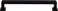 Top Knobs TK705BLK TK705 Ascendra 6516 Inch Center to Center Handle Cabinet Pull from The Transcend Series