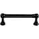 Top Knobs TK802BLK Serene Collection 334 Kara Pull Flat Black