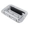 Tsnamay 634Inch Silver Spring Loaded Handle Heavy Duty Handle for Toolbox Chest Case with Rubber Grip Surface Mounted2 Pack