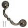 Uenhoy 4 Pack Bronze Bail Handle Drop Pulls 94mm37 Hole Center Vintage Drop Bail Pulls Antique Cabinet Drawer Pull Handles 476 Total Length