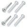 uxcell Dresser Cabinet 60mmx39mmx13mm Retro Style Cross Shaped Pull Handles Knob 6pcs