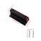 Wealrit 10 Pack Drawer Pulls 189 Inch Length T Shaped Cabinet Pulls Knobs for Dresser Drawer Rectangle Furniture Cabinet Handles Hole to Hole is 126 Black