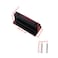 Wealrit 10 Pack Drawer Pulls 189 Inch Length T Shaped Cabinet Pulls Knobs for Dresser Drawer Rectangle Furniture Cabinet Handles Hole to Hole is 126 Black