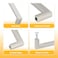 WellMade 10 Pack Satin Nickel Cabinet Pulls 5 Inch Hole Center 54 Overall Length Solid Brushed Nickel Kitchen Drawer Handles for Cabinets and Dresser Modern Cabinet Hardware