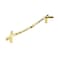 Wishtisy 2 Pack Gold Twig Pulls Branch Zinc Alloy Decorative Cabinet Wardrobe Furniture Door Drawer Knobs Pulls Handles Hardware 128mm Hole Centers