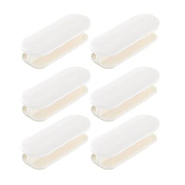 XIANGEN Adhesive Door Handle Suitable for cabinets Glass Doors Sliding Glass Doors and Windows Wardrobe Doors Bedside Tables Drawers Clothing Boxes etc 6sets