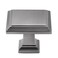 YCSJ Grey Square Cabinet Pulls 10 Pack 13 Inch Gunmetal Vintage Knobs for Kitchen Furniture Farmhouse Drawers Bathroom Vanity Hardware