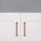 ZAUYX 10 Pack 5 Inch Hole Center Champagne Bronze Cabinet pulls 100 Solid Heavy Duty Warm Brass Dresser Pulls Cabinet Drawer Pulls for Kitchen Cupboard Hardware