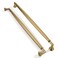 ZAUYX 2 Pack 12 Inch Hole Center Champagne Bronze Cabinet pulls Solid Heavy Duty Cabinet Pull Cabinet Handles Kitchen Cabinet Hardware Vanity Handles Bathroom Cabinet pulls