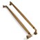 ZAUYX 2 Pack 12 Inch Hole Center Vintage Antique Brass Cabinet pulls Solid Heavy Duty Aged Bronze Cabinet Pull Cabinet Handles Kitchen Cabinet Hardware Vanity Handles Bathroom Cabinet pulls