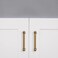 ZAUYX 2 Pack 334 Inch Hole Center Antique Brass Cabinet pulls 100 Solid Heavy Duty Dresser Pulls Cabinet Drawer Pulls for Kitchen Cupboard Hardware