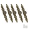 Zernmiarder 5pcs Antique Bronze Cabinet Knobs and Pulls 334 inch Hole Centers Vintage Drawer Knobs with Plate Retro Dresser Pulls Metal Cabinet Hardware for Drawer Dresser Closet