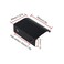ZLYY 6 pcs 50mm20in Length Black Cabinet Handles Modern Finger Edge Pulls for CabinetsMatte Black Drawer Pulls Kitchen Tabs Pull Hardware Aluminum Hidden Cabinet Kitchen Drawer Handles Knobs