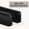 ZLYY 6 pcs 50mm20in Length Black Cabinet Handles Modern Finger Edge Pulls for CabinetsMatte Black Drawer Pulls Kitchen Tabs Pull Hardware Aluminum Hidden Cabinet Kitchen Drawer Handles Knobs