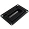 Zorfeter Black Recessed Pull Handles with Mount Screws Hatches Pull Handle 35x24 Inch Flush Lift Recessed Door Handle for Toolbox Deck Hatch Chest Case