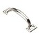 National Hardware N349001 V671 Stainless Steel Pull Handle for Closet Doors and Drawers 612 in Length with Fasteners Included for Interior Closet Door Hardware Applications