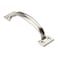 National Hardware N349001 V671 Stainless Steel Pull Handle for Closet Doors and Drawers 612 in Length with Fasteners Included for Interior Closet Door Hardware Applications