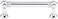 Top Knobs TK802PC Serene Collection 334 Kara Pull Polished Chrome