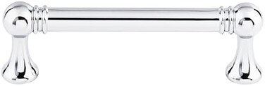 Top Knobs TK802PC Serene Collection 334 Kara Pull Polished Chrome