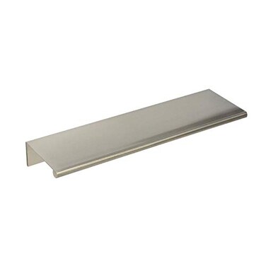 CKP 33066 in Brand Back Mount Finger Edge Pull Brushed Nickel 12 Pack