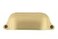 Nostalgic Warehouse Cup Pull Farm Large in Satin Brass