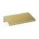 CKP 33063 in Brand Back Mount Finger Edge Pull Brushed Brass