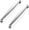 Ravinte 30 Pack Solid 614 Inch Cabinet Handles Brushed Nickel Satin Nickel Drawer Pulls for Kitchen Cabinet Hardware