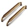 Goo-Ki GooKi 2 Pack 5 Inch 128mm Hole Center Cabinet Pulls Antique Brass Zinc Alloy Kitchen Drawer Pulls Drawer Handles 54 Inch Length 2202GT128