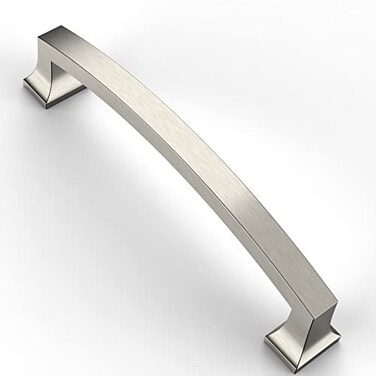 Asidrama 30 Pack 5 Inch128mm Hole Centers Kitchen Cabinet Handles Brushed Satin Nickel Cabinet Pulls Kitchen Cabinet Hardware for Cupboard Drawer Pulls