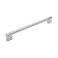 Richelieu BP527256195 Avellino Collection Brushed Nickel Cabinet Handle 10 18 inch 256 mm Center to Center Cabinet Bar Pull Modern Drawer Pull for Kitchen Bathroom and Dresser 1 Pack