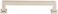 Top Knobs TK704PN Transcend Collection 5116 Ascendra Pull Polished Nickel