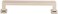 Top Knobs TK704PN Transcend Collection 5116 Ascendra Pull Polished Nickel
